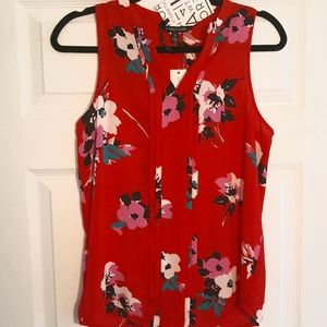 Breyson Pleated Detail Blouse NWT